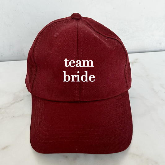 Boné - Team bride