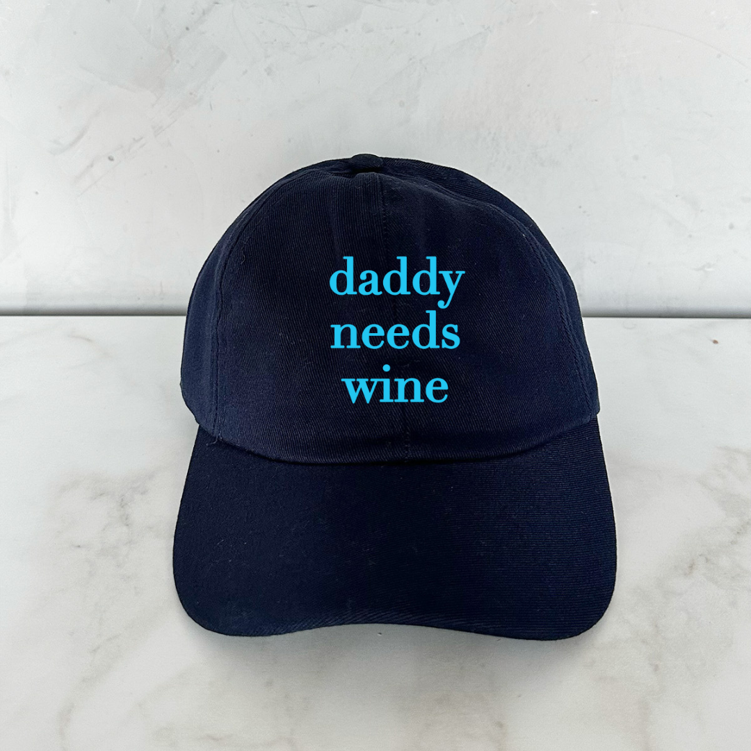 Boné - Daddy needs wine
