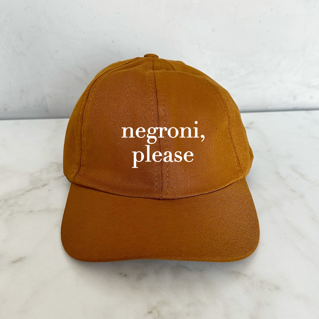 Boné - Negroni, please