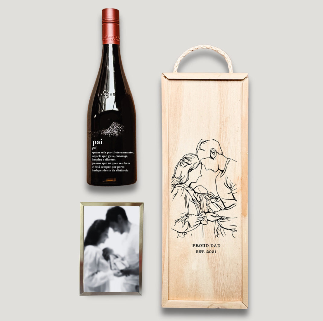 Kit Vinho com Foto - Clique para fazer suas escolhas