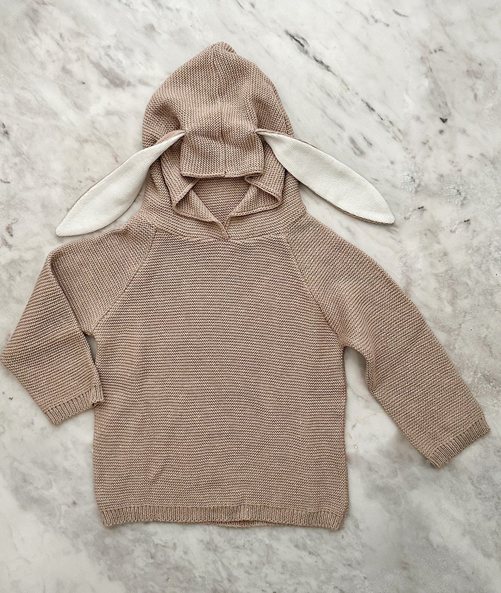 Tricot Coelho Areia