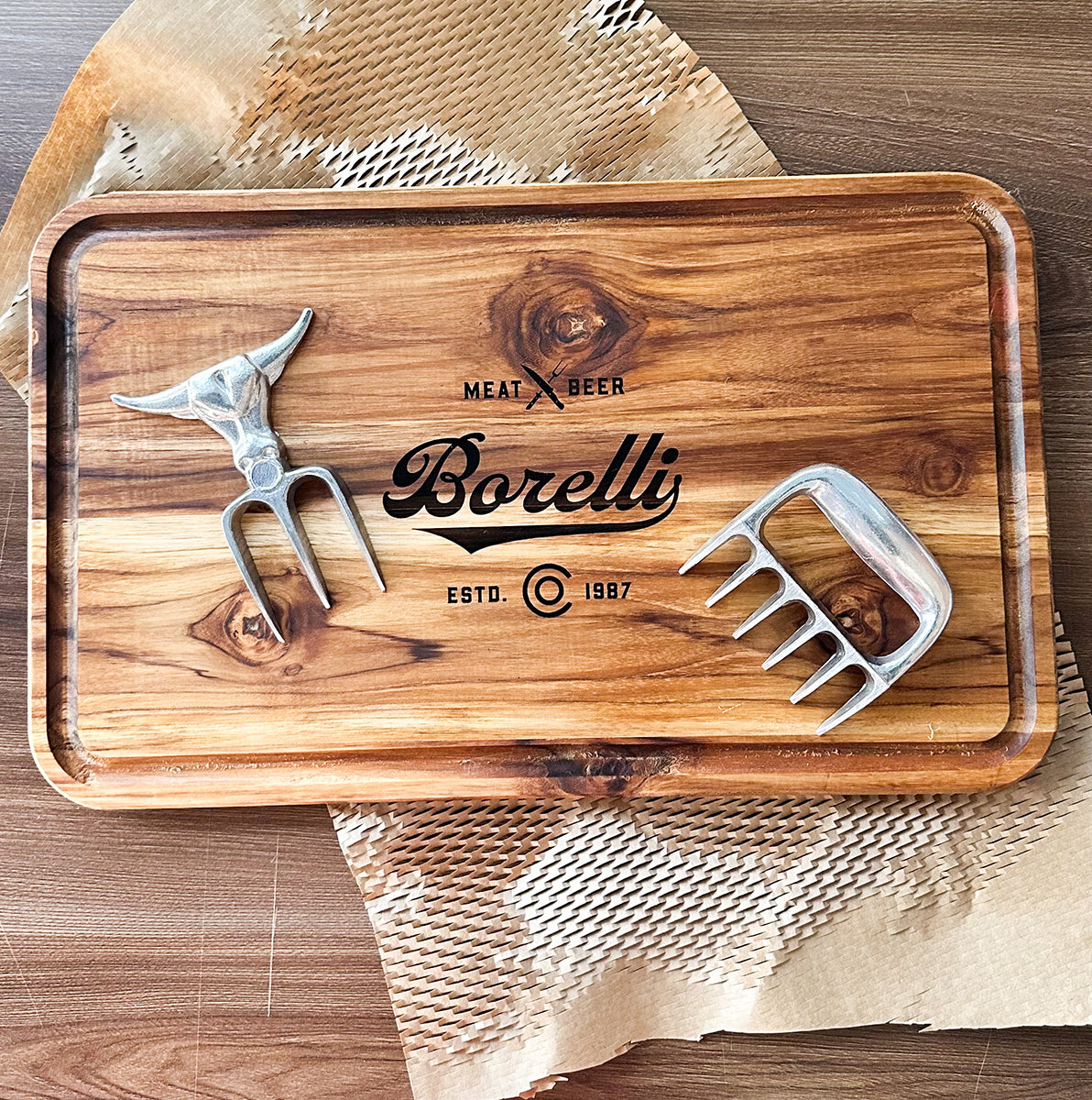 Tabua de Madeira para Churrasco Personalizada