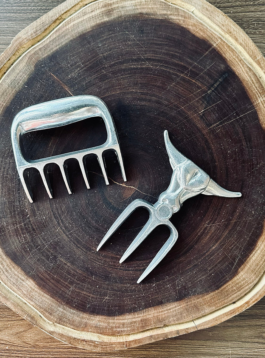 Duo de Garfo para carnes de churrasco