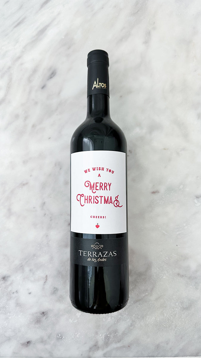 Rótulo de Natal Personalizado