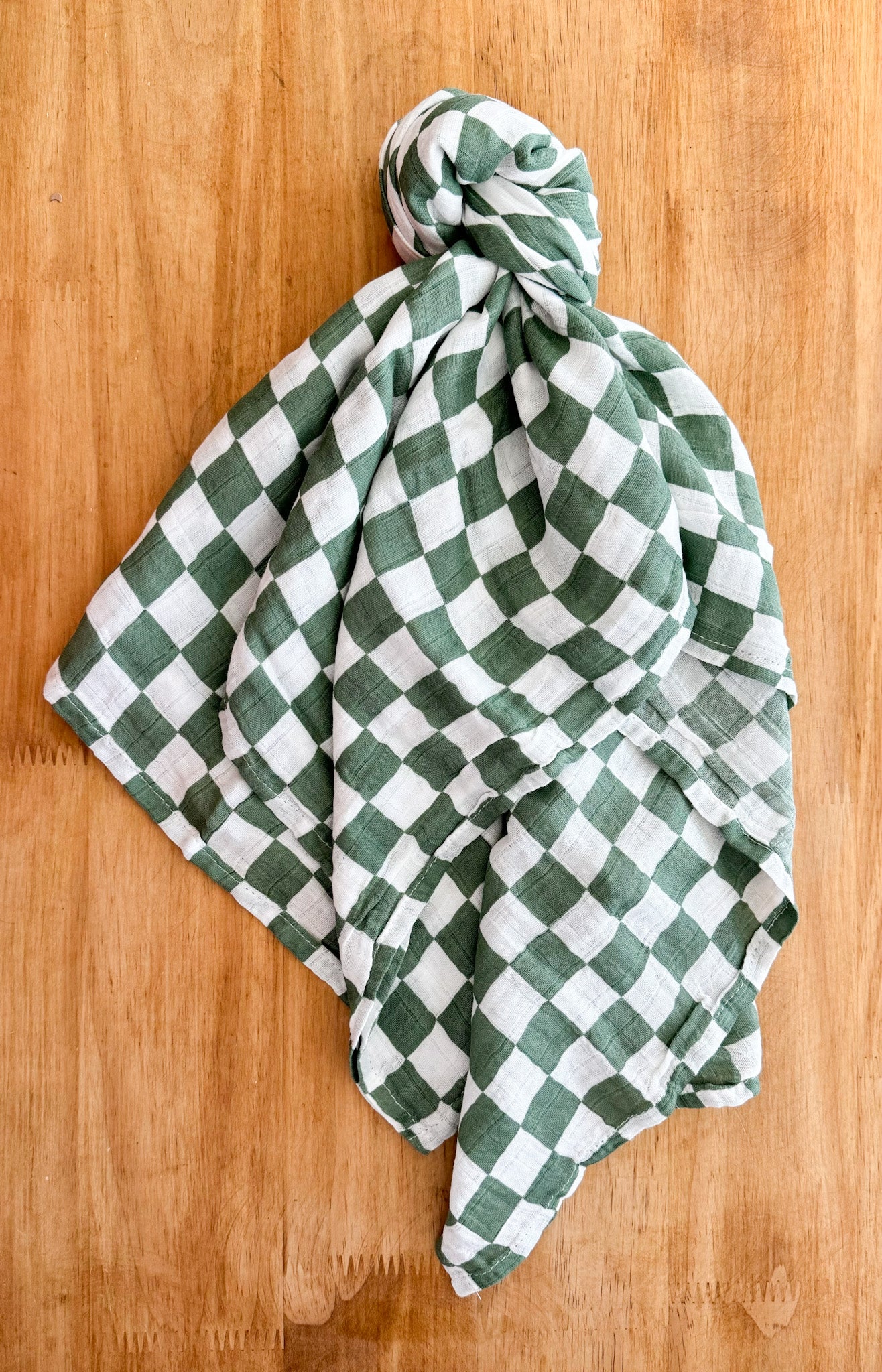 Swaddle Xadrez Verde
