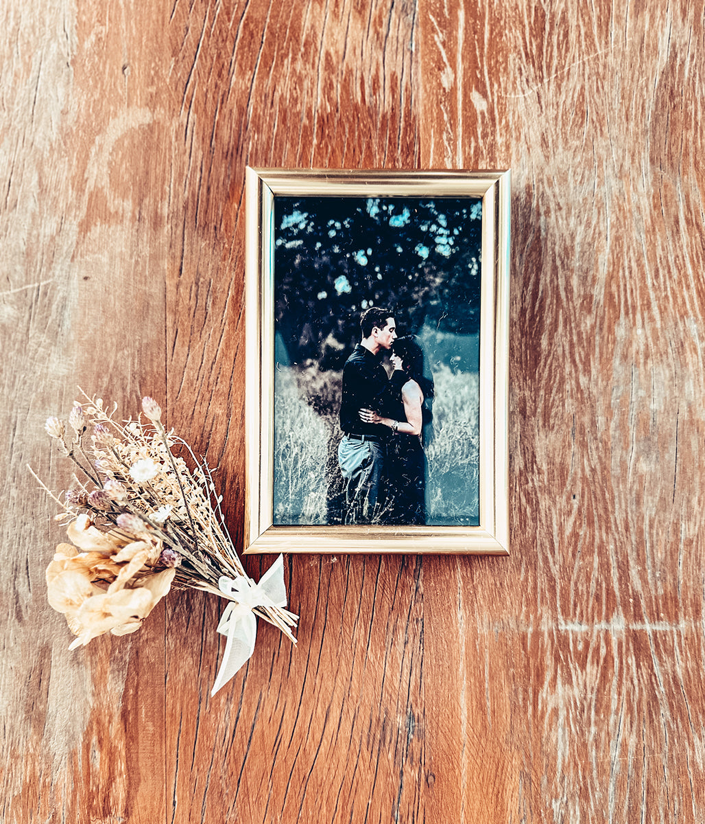 Porta retrato com foto impressa