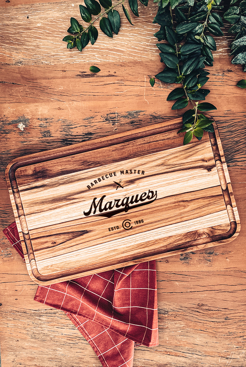 Tabua de Madeira para Churrasco Personalizada