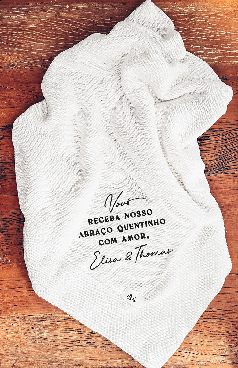 Manta em Tricot: Escolha como Personalizar