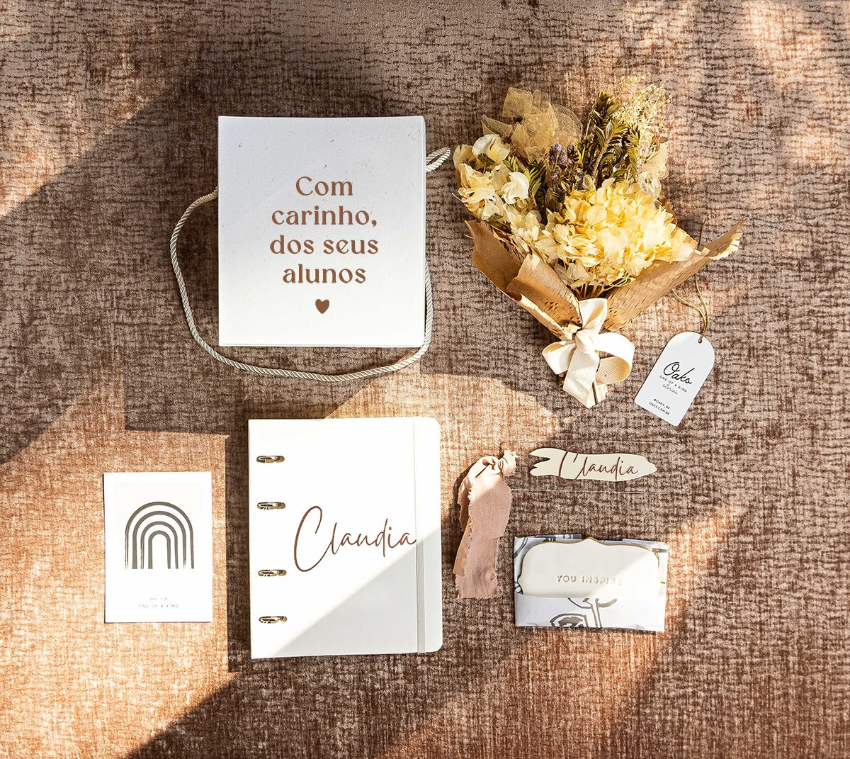Marcador de livro em acrílico personalizado