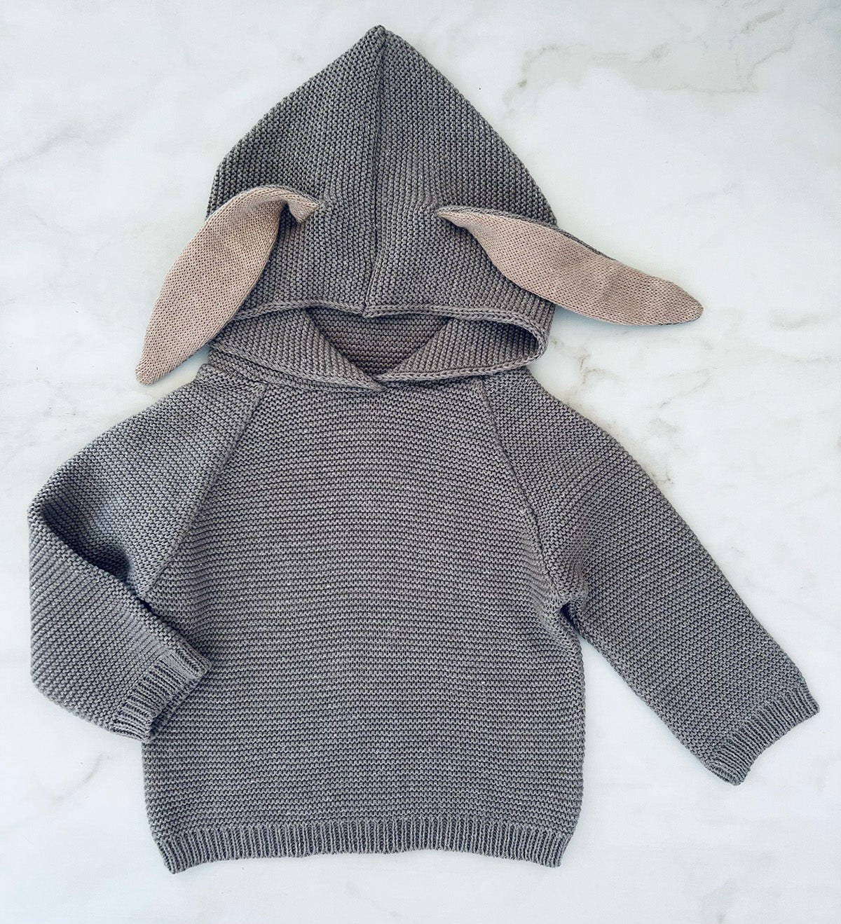 Tricot Coelho Cinza Mescla