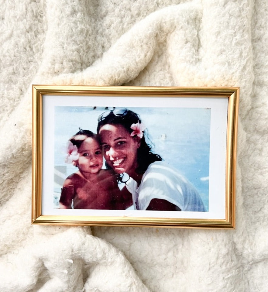 Porta retrato com foto impressa