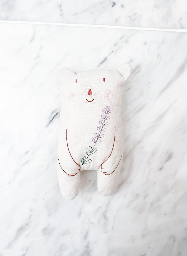 Urso Almofadinha Ervas Cru