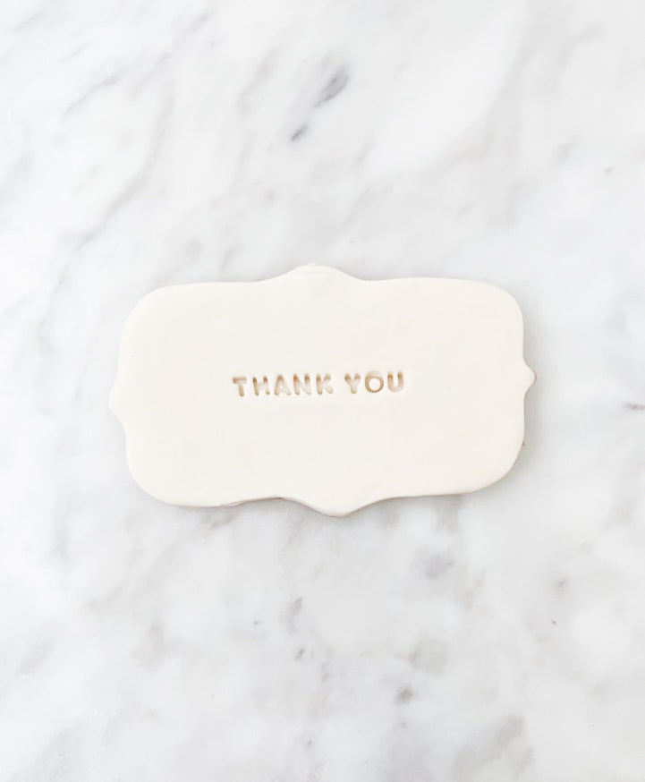 Biscoitos Decorados THANK YOU
