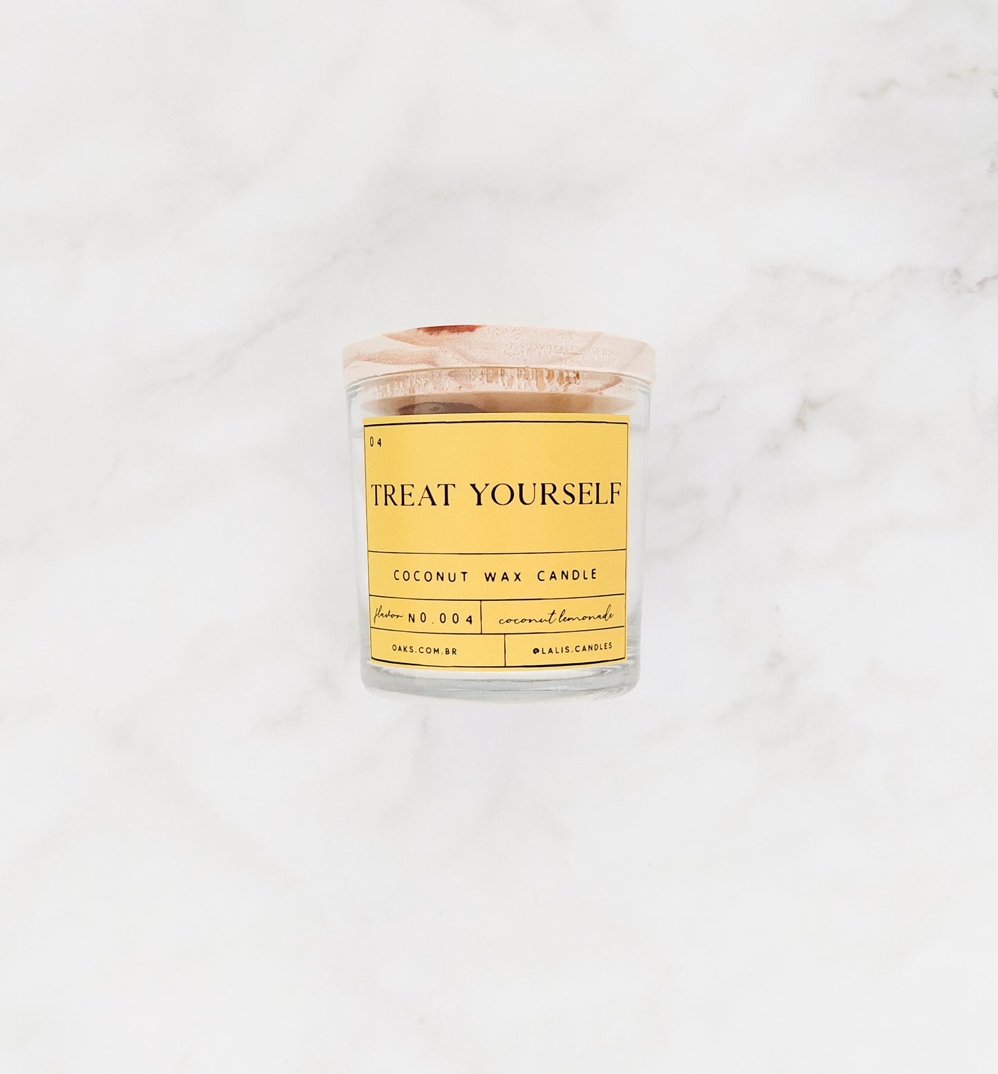 Vela com Aroma Spa - Treat Yourself